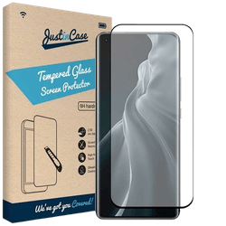 Just in Case Tempered Glass Edge To Edge Screenprotector Xiaomi Mi 11
