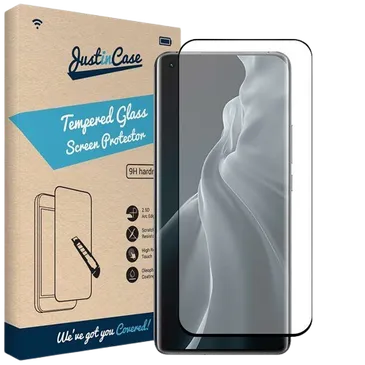 Just in Case Tempered Glass Edge To Edge Screenprotector Xiaomi Mi 11