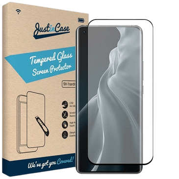 Just in Case Tempered Glass Edge To Edge Screenprotector Xiaomi Mi 11
