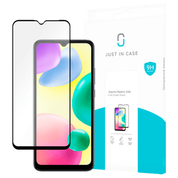 Just in Case Tempered Glass Edge To Edge Screen Protector Xiaomi Redmi 10A