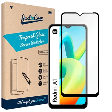 Just in Case Tempered Glass Edge To Edge Screen Protector Xiaomi Redmi A1/A2
