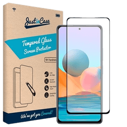 Just in Case Herdet Glass Edge to Edge Skjermbeskytter Xiaomi Redmi Note 10 Pro