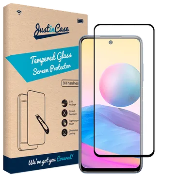 Just in Case Tempered Glass Edge To Edge Screenprotector Xiaomi Redmi Note 10