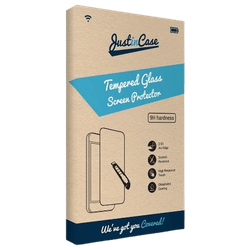 Just in Case Tempered Glass Edge-to-Edge Screen Protector Black Motorola Moto G71