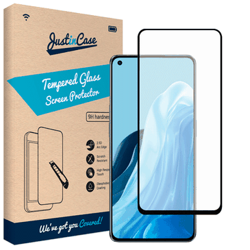 Just in Case Tempered Glass Edge To Edge Screen Protector OPPO Reno7