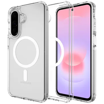 Just in Case Military Grade Plastic Back Cover Transparent Magnetic Samsung Galaxy A27 5G