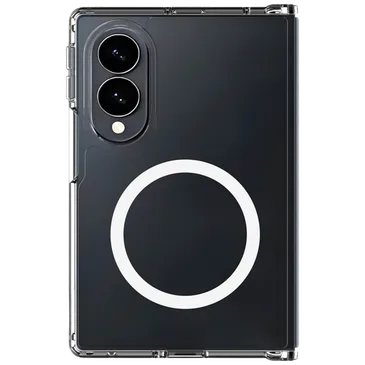 Just in Case Military Grade Kunststof Back Cover Transparant Magnetisch Samsung Galaxy Z Fold 8