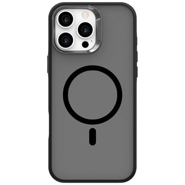 Just in Case Military Grade Plastic Back Cover Black Magnetic Apple iPhone 16 Pro