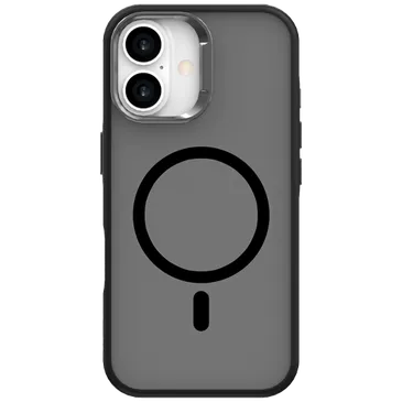 Just in Case Military Grade Plastic Back Cover Black Magnetic Apple iPhone 16