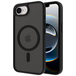 Just in Case Military Grade Plastic Back Cover Black Magnetic Apple iPhone 16e