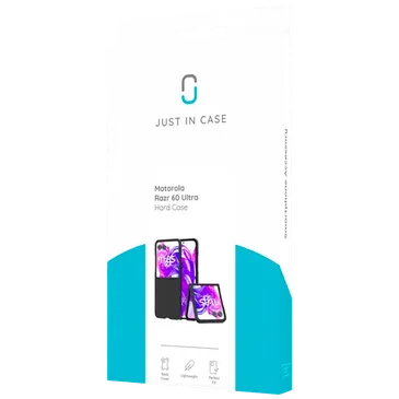Just in Case PC Back Cover Black Motorola Razr 60 Ultra