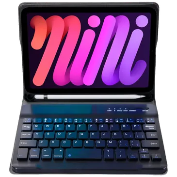 Just in Case Premium Bluetooth Keyboard Coque Noir Apple iPad Mini 2024