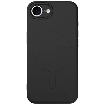 Just in Case Premium Liquid Color TPU Back Cover Noir Magnétique Apple iPhone 16e