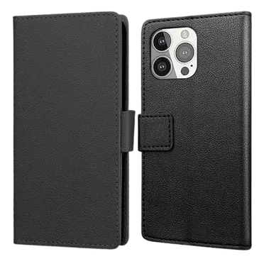 Just in Case PU-leather Book Case Black Apple iPhone 13 Pro