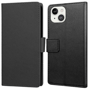 Just in Case PU-leather Book Case Black Apple iPhone 13/13 Pro