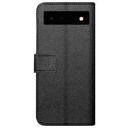 Just in Case Pu-Leather Book Case Black Google Pixel 6a