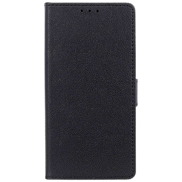 Just in Case Book Case Couro-PU Preto Motorola Edge 20 Pro