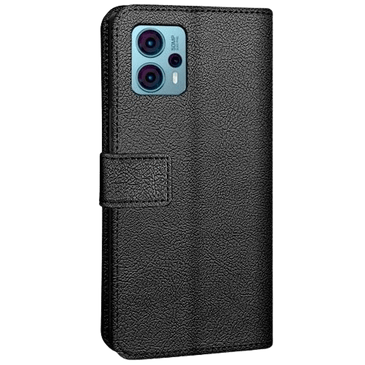 Just in Case Pu-Leather Book Case Black Motorola Moto G13