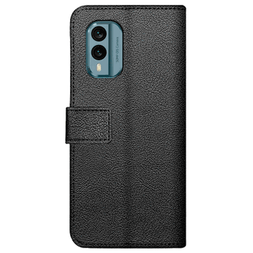Just in Case Pu-Leather Book Case Black Nokia X30