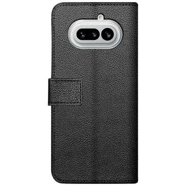 Just in Case PU-Leather Book Case Black Nothing Phone (4a)