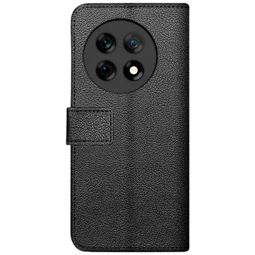 Just in Case Pu-Leather Book Case Black OnePlus 13