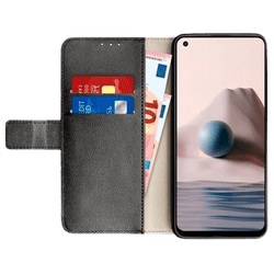 Just in Case Pu-Leather Book Case Black OnePlus Nord 2T