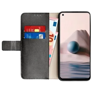 Just in Case Pu-Leather Book Case Black OnePlus Nord 2T