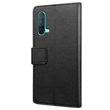 Just in Case PU-leather Book Case Black Oneplus Nord CE 5G