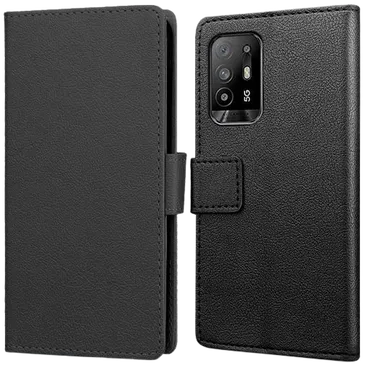 Just in Case Cuir PU Book Case Noir Oppo A94