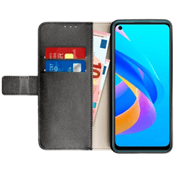 Just in Case PU-leather Book Case Svart OPPO A96