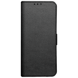 Just in Case Pu-Leather Book Case Black Poco F5