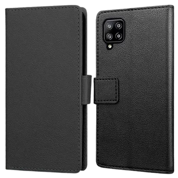 Just in Case Cuir PU Book Case Noir Samsung Galaxy A22 4G