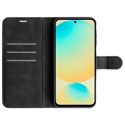 Just in Case Pu-Leather Book Case Black Samsung Galaxy A26 5G