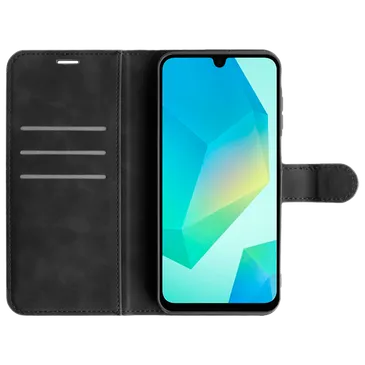 Just in Case Cuir Pu Book Coque Noir Samsung Galaxy A36 5G/A56 5G