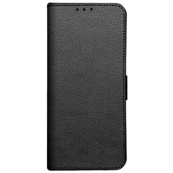 Just in Case Cuero Pu Book Funda Negro Samsung Galaxy A54
