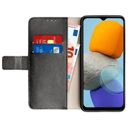 Just in Case Pu-Leather Book Case Black Samsung Galaxy M23