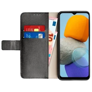 Just in Case Pu-Leather Book Case Black Samsung Galaxy M23