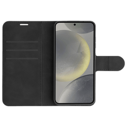 Just in Case Pu-Leather Book Case Black Samsung Galaxy S25+