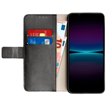 Just in Case Pu-Leather Book Case Black Sony Xperia 1 IV