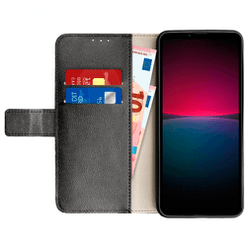 Just in Case Pu-Leather Book Case Black Sony Xperia 10 IV