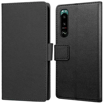 Just in Case PU-leather Book Case BlackSony Xperia 5 III