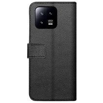 Just in Case PU-leer Book Case Zwart Xiaomi 13