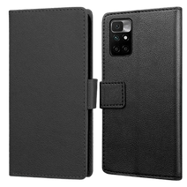 Just in Case PU-leer Book Case Zwart Xiaomi Redmi 10/10 (2022)