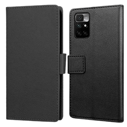 Just in Case PU-leather Book Case Black Xiaomi Redmi 10/10 (2022)