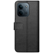 Just in Case PU-Leer Book Case Zwart Xiaomi Redmi 15C