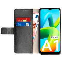 Just in Case PU-leer Book Case Zwart Xiaomi Redmi A1/A2
