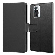 Just in Case PU-leer Book Case Zwart Xiaomi Redmi Note 10 Pro