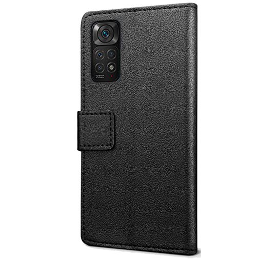 Just in Case PU-leather Book Case Black Xiaomi Redmi Note 11 Pro/11 Pro ...