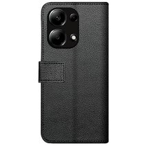 Just in Case PU-leer Book Case Zwart Xiaomi Redmi Note 13 Pro 5G
