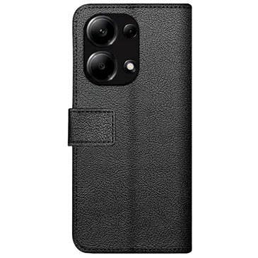 Just in Case Pu-Leather Book Case Black Xiaomi Redmi Note 13 Pro 5G